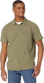 Рубашка с коротким рукавом Shade Lite Mountain Hardwear, цвет Stone Green