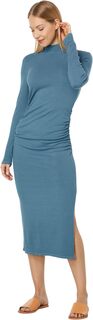 Платье-миди с водолазкой SUNDRY, цвет Slate Blue