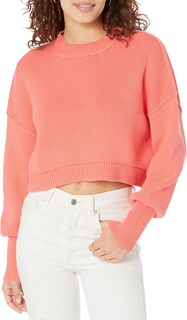 Укороченный пуловер Easy Street Free People, цвет Guava Juice