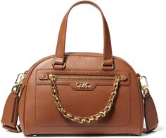 Маленькая сумка для боулинга Williamsburg MICHAEL Michael Kors, цвет Luggage