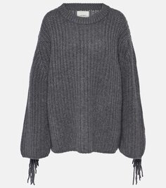 Кашемировый свитер hilma с бахромой Lisa Yang, серый