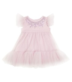 Шикарное тюлевое платье baby bebe tres Tutu Du Monde, фиолетовый