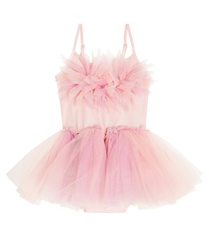 Платье из тюля baby bebe passion с лепестками Tutu Du Monde, розовый