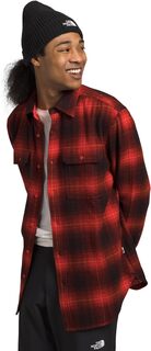 Фланелевая рубашка Арройо The North Face, цвет Fiery Red Medium Half Dome Shadow Plaid