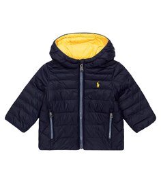 Детская куртка-бомбер Polo Ralph Lauren Kids, синий