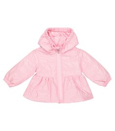 Детская пуховая куртка Monnalisa, розовый