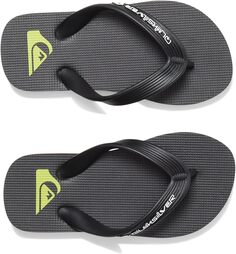 Шлепанцы Quiksilver Kids Molokai Core Flip Flops Quiksilver, черный