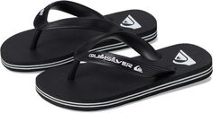 Шлепанцы Quiksilver Kids Molokai Core Flip Flops Quiksilver, черный