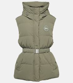 Жилет rayla с поясом Canada Goose, зеленый