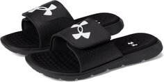 Сандалии Ignite 7 Slide Under Armour, цвет Black/Black/White