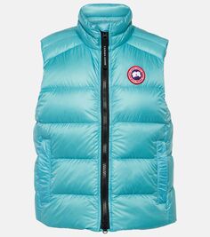 Кипарисовый пуховик Canada Goose, синий