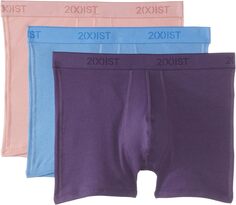 Трусы 3-Pack ESSENTIAL No-Show Trunk 2(X)IST, цвет Tattoo/Top O The Morning/Pressed Rose 2xist