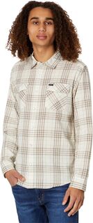 Рубашка Neps Plaid Long Sleeve Flannel RVCA, цвет Natural