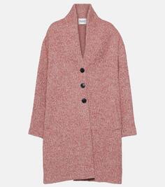 Однобортное пальто Marant Etoile, розовый