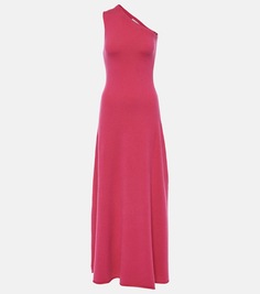 Платье макси n°301 из лебединого кашемира Extreme Cashmere, розовый