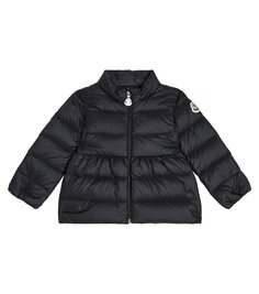 Пуховик baby joelle Moncler Enfant, синий