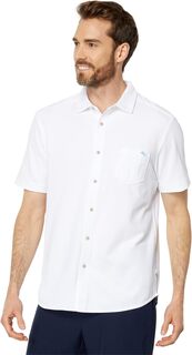 Рубашка Emfielder с коротким рукавом Tommy Bahama, ярко-белый
