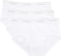 Классические трусы из хлопка (3 шт.) Calvin Klein Underwear, белый