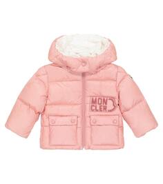 Детский пуховик «аббай» Moncler Enfant, розовый