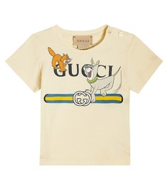 Детская футболка из хлопкового джерси x the jetsons Gucci Kids, мультиколор
