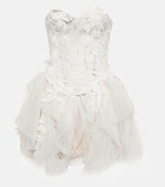 Свадебное платье лив Danielle Frankel, белый
