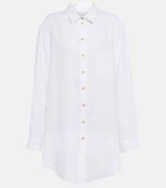 Льняная рубашка форментера Asceno, белый