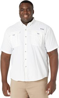 Рубашка с коротким рукавом Big &amp; Tall Bahama II Columbia, белый