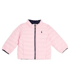 Детская двусторонняя стеганая куртка Polo Ralph Lauren Kids, мультиколор