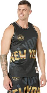 Майка NBA Big Face 4.0 Fashion Tank Knicks Mitchell &amp; Ness, черный