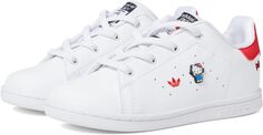 Кроссовки Stan Smith Hello Kitty adidas, цвет White/Black/Vivid Red