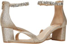 Босоножки Catalina Jewel Badgley Mischka, цвет Light Gold