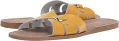 Сандалии на плоской подошве Classic Slide Salt Water Sandal by Hoy Shoes, цвет Mustard