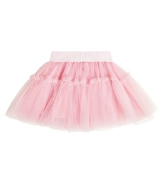Детская юбка из тюля Monnalisa, розовый