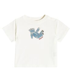 Хлопковая футболка baby cai Bonpoint, белый