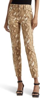 Джинсы Print High-Rise Skinny Ankle Jeans in Cream Multi LAUREN Ralph Lauren, цвет Cream Multi