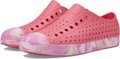 Кроссовки Jefferson Sugarlite Marbled Native Shoes, цвет Dazzle Pink/Winterberry Princess Marble