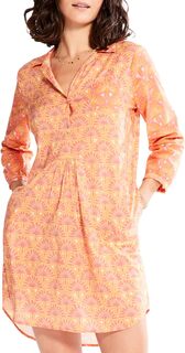 Платье с лебедиными лучами NIC+ZOE, цвет Orange Multi