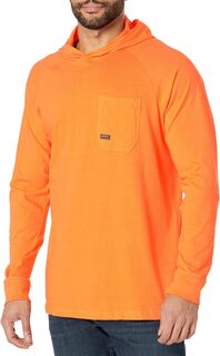 Хлопковая футболка с капюшоном Rebar Strong Ariat, цвет Bright Orange