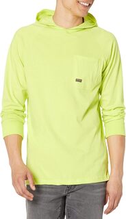 Хлопковая футболка с капюшоном Rebar Strong Ariat, цвет Bright Yellow
