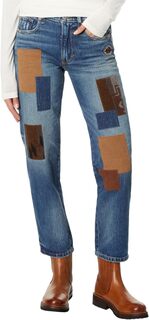 Джинсы Legend Mid-Rise Boy in High Bluff Patchwork Lucky Brand, цвет High Bluff Patchwork