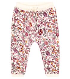 Детские спортивные штаны manuella с цветочным принтом Louise Misha, мультиколор
