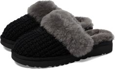 Тапочки Cozy Knit Slipper UGG, цвет New Black