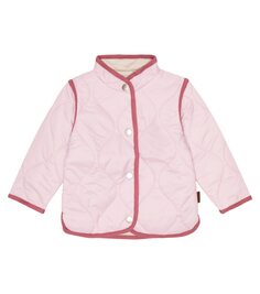 Стеганая куртка baby harrie Molo, розовый