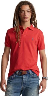 Рубашка-поло Custom Slim Fit Mesh Polo Shirt Polo Ralph Lauren, цвет Post Red