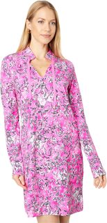 Платье Cassi UPF 50+ Lilly Pulitzer, цвет Plumeria Pink/Purposefully Pink