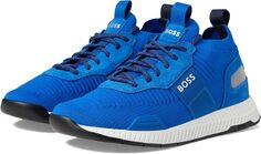 Кроссовки Titanium Mesh Mix Running Sneakers BOSS, цвет Bright Blue