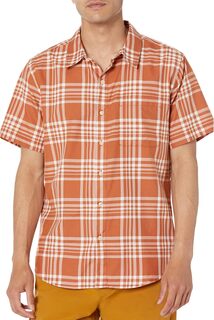 Рубашка Aerobora Novelty Short Sleeve Marmot, цвет Auburn/Papyrus