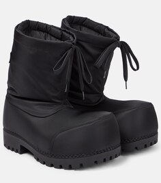 Низкие зимние ботинки alaska Balenciaga, черный