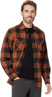 Рубашка Handlebar Tech Flannel Flylow, цвет Copper/Black Plaid