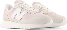 Кроссовки 237v1 New Balance, цвет Sea Salt/Stone Pink